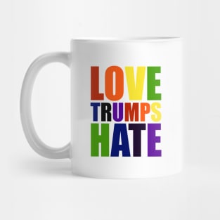 Love Trumps Hate Mug